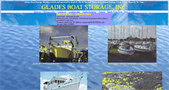 Desktop Screenshot of gladesboatstorage.com